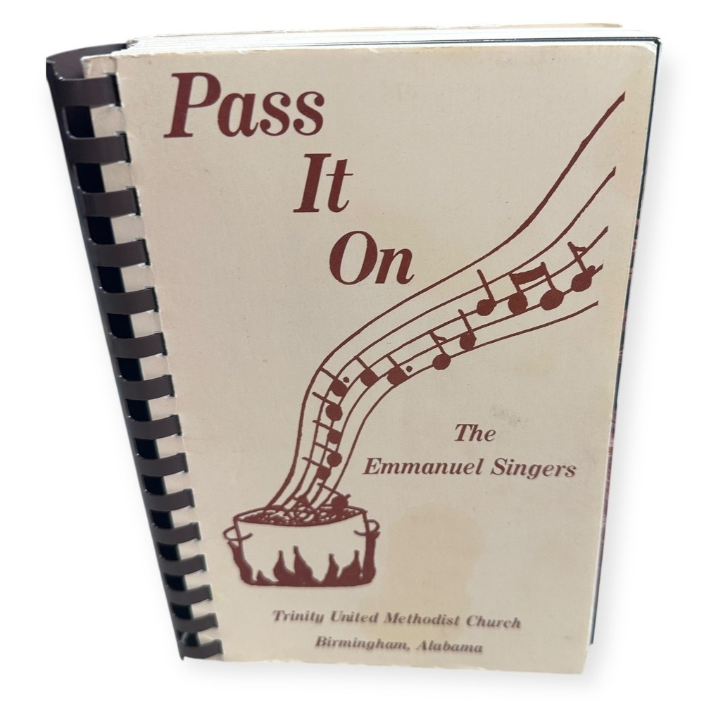 Trinity United‎ Methodist Church Emmanuel Birmingham Spiral Bound Recipe Book